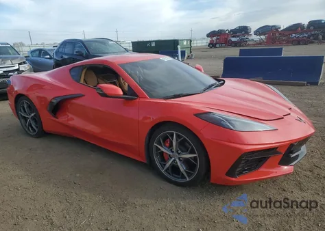 2021 Chevrolet Corvette Stingray 3Lt z USA, uszkodzony, nr VIN 1G1YC2D4XM5100398